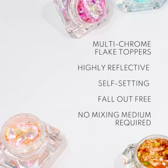 Danessa Myricks Beauty | Infinite Chrome Flakes Multichrome Gel for Eyes & Face - Picture 2 of 2